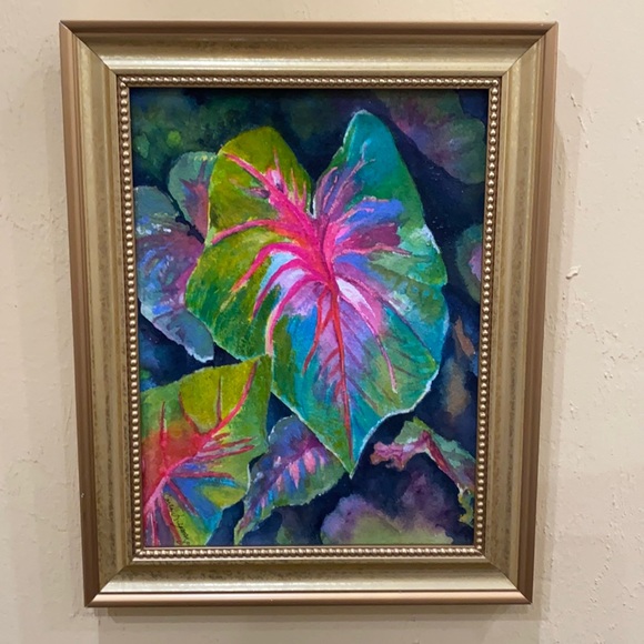 Original painting Watercolor Cadmium s - Picture 2 of 7